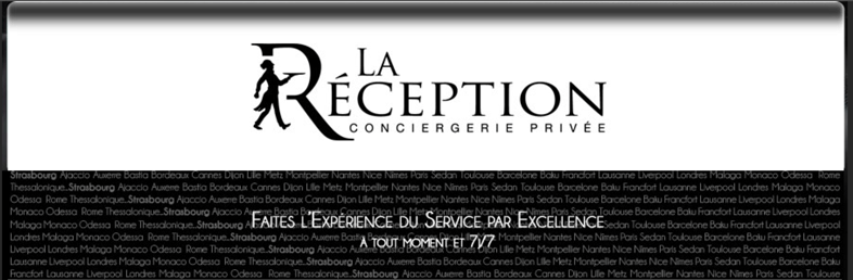Lareception à Strasbourg