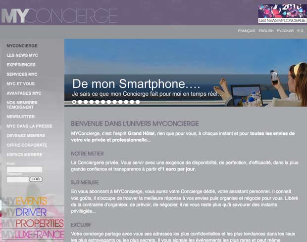 My concierge offre des services privés luxueux My concierge offre des services privés luxueux