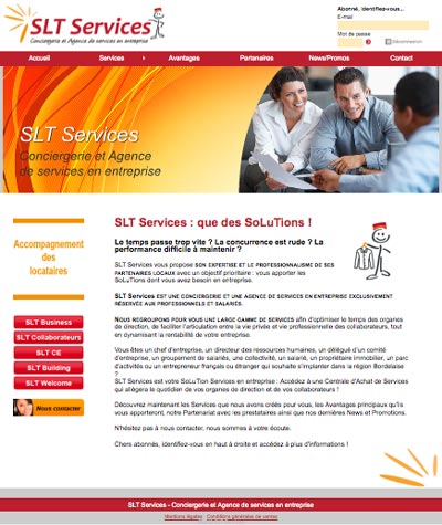 SLT Services est une conciergerie et agence de services en entreprise SLT Services est une conciergerie et agence de services en entreprise