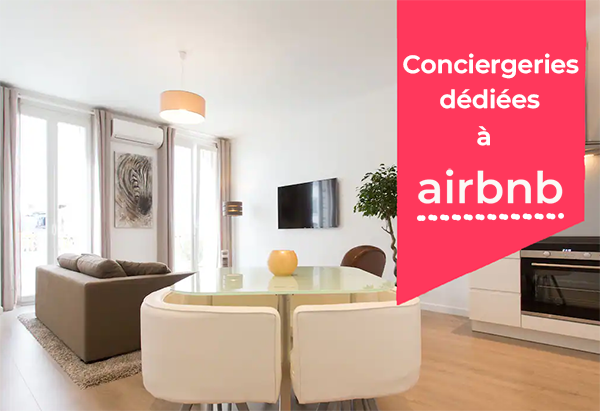 Conciergerie airbnb : Une conciergerie gère cet appartement sur Airbnb depuis 2012 avec un taux d'avis positifs très élevé.